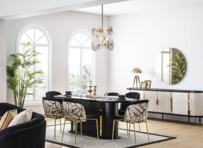 Luxus Esszimmer Essgarnitur 8tlg Set Essgruppe Stuhl Set Einrichtung